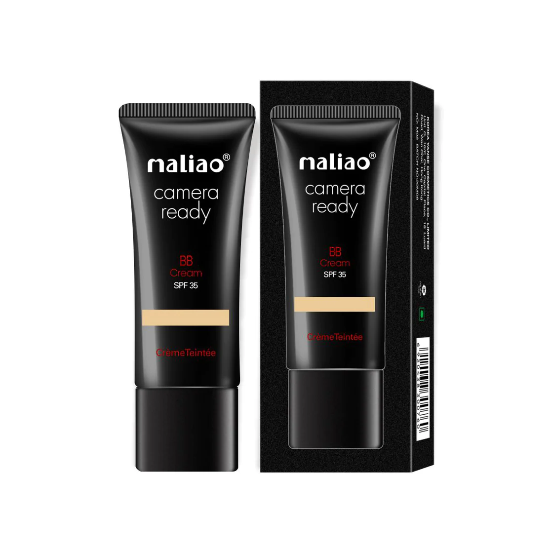 Maliao Camera Ready BB Cream Natural SPF-35 - Effortless Radiance